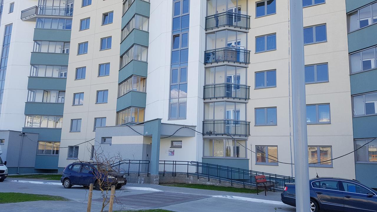 Ferienwohnung Uiutnaia Kvartira V Hrodna Exterior foto